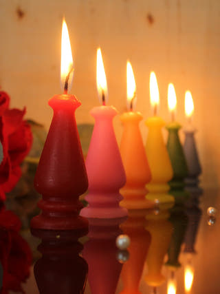 Large Standee Perfumed Candles - Set of 50