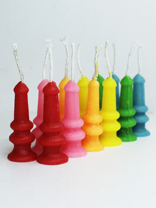 Mini Standee Perfumed Candles - Set of 100