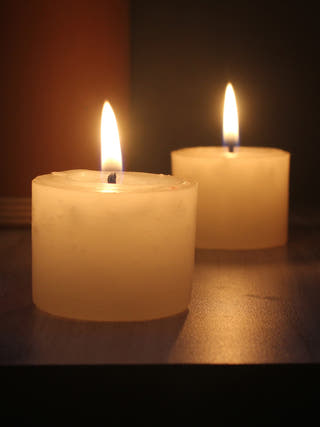 Aromatic Pillar Candles - Set of 12