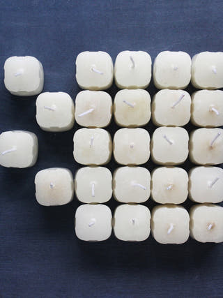 Square Aromatic Candles - Set of 24