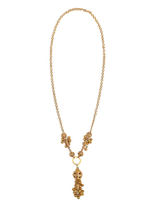Dainty Delight Brass Necklace Gold Miharu