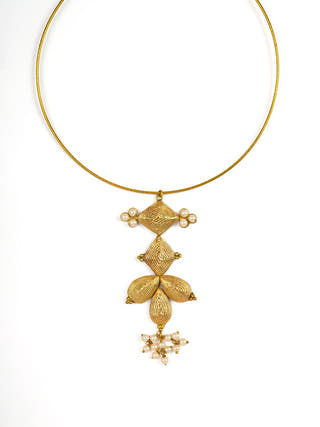 Naira Hasuli Dokra Necklace