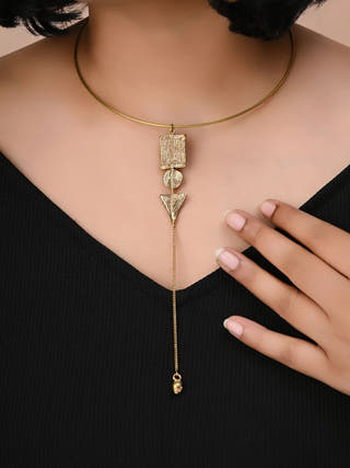 Antra Dhokra Necklace