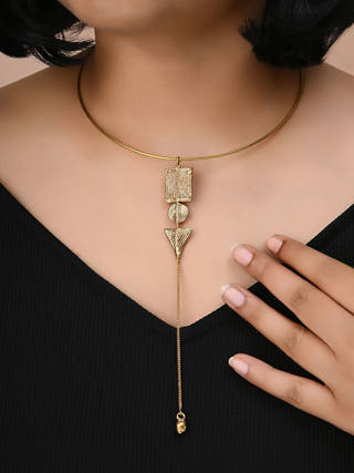Antra Dhokra Necklace