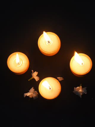 Terracotta Cup Candles - Set of 12