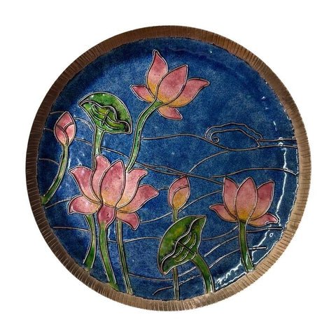 Ardha Kamal Talai Wall Plate