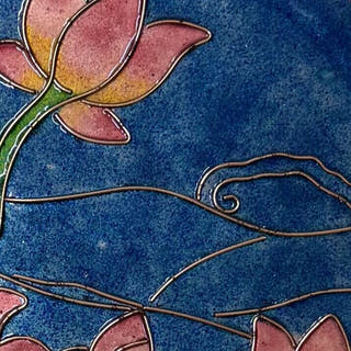 Ardha Kamal Talai Wall Plate