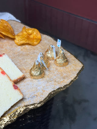 Golden Quartz Big Platter
