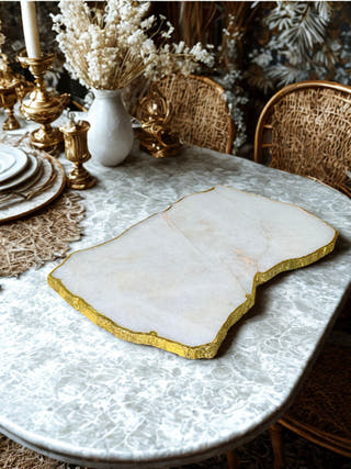 White Quartz Platter