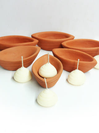Boat Candle Holder - Set of 6