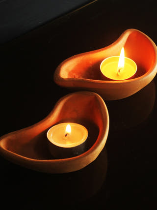 Bird Candle Holder - Set of 6