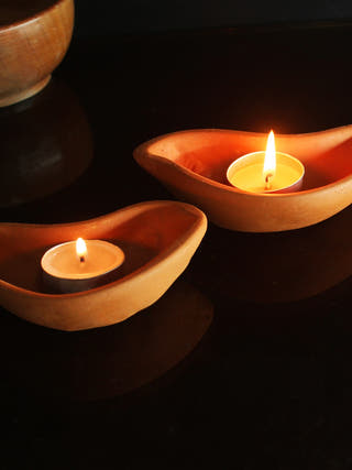 Bird Candle Holder - Set of 6