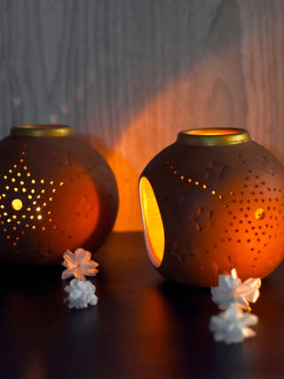 Glo Candle Holder - Set of 2