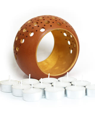 Ring Tea Light Holder Large