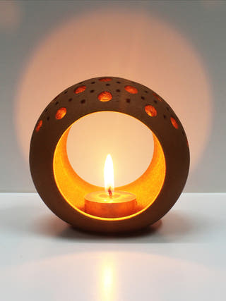 Ring Tea Light Holder Large