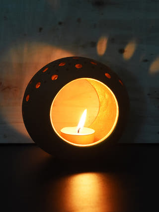 Ring Tea Light Holder Small