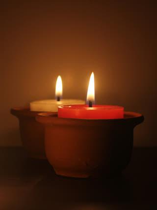 Hat Pot Candle Holder - Set of 6