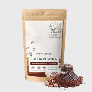 Ecotyl Cocoa Powder | Unsweetened | Perfect for Baking | 150g Ecotyl