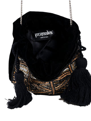 Geoglow Beaded Potli Bag