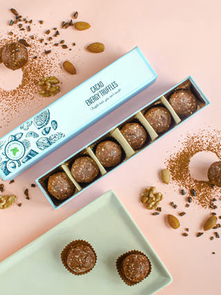 Cacao Truffles 6pcs The Mint Enfold