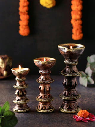 Candle Stand - Set of 3