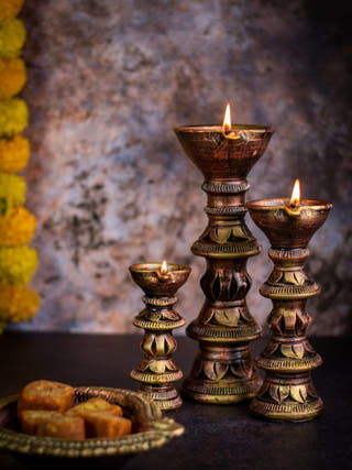 Candle Stand - Set of 3