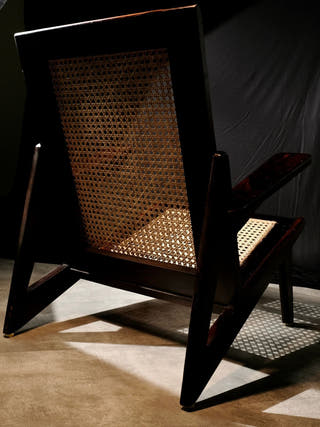 Cane & Wood Chair