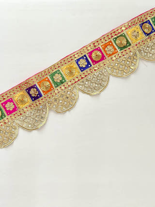 Chandni Festive Gota Bandarwal Toran Little Canvas