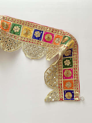 Chandni Festive Gota Bandarwal Toran Little Canvas