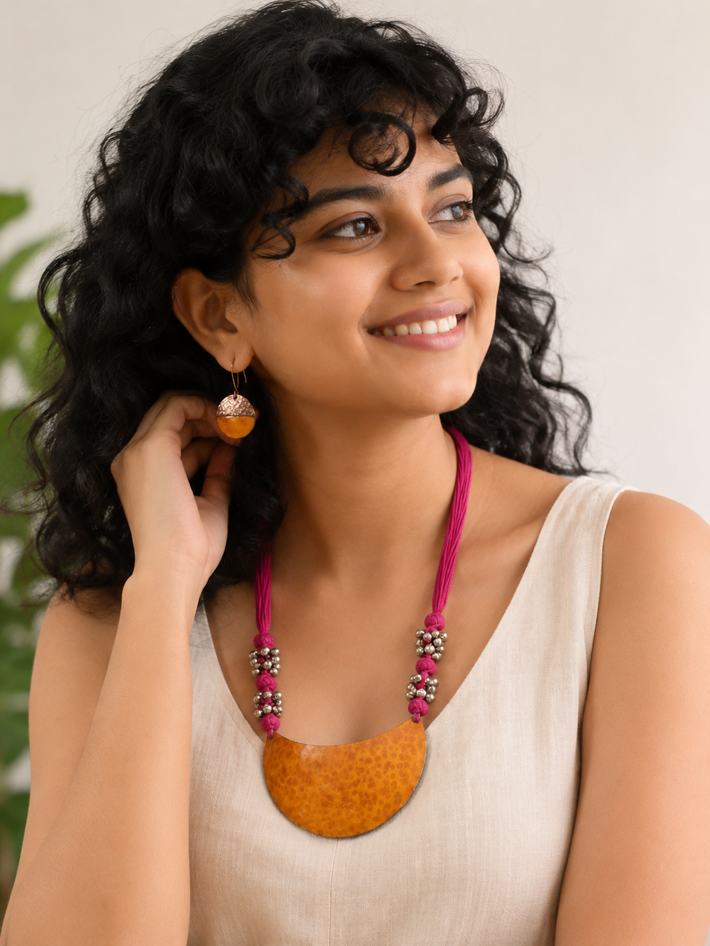 Suvarna Ardha Chandra Yellow image 1