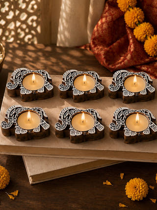 Bhas Tealight Candle Holder | Set of 3