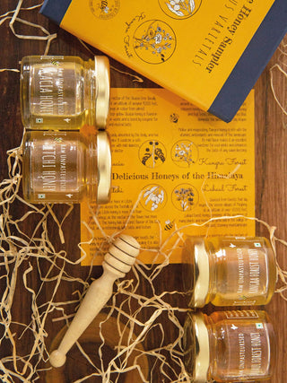 Himalayan Honey Sampler Set of Four Tenacious Bee Collective