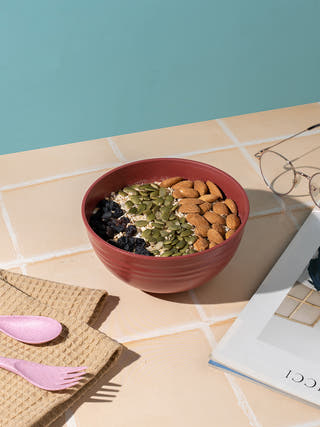 Wheat Straw Bowls Set Of Four Irida Naturals