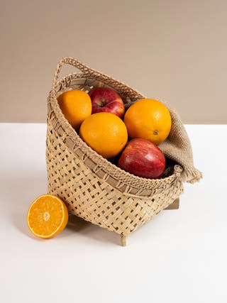 Evara Handcrafted Bamboo Basket