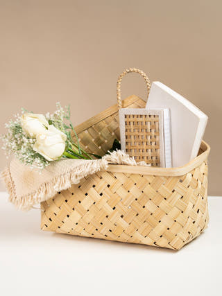 Rumo Handcrafted Bamboo Basket