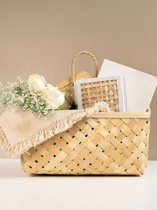 Rumo Handcrafted Bamboo Basket