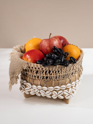 Kora Handcrafted Bamboo Basket