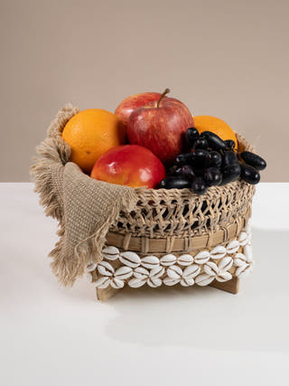 Kora Handcrafted Bamboo Basket