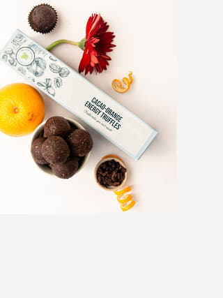 Cacao Orange Truffles 6pcs The Mint Enfold