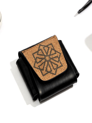 Noir Vegan Leather Work On The Go Set