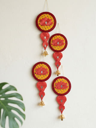 Saroj Handcrafted Bamboo Hanging- Set of 2