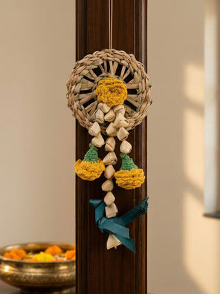 Vihang Handcrafted Chamba Hanging - Set of 2