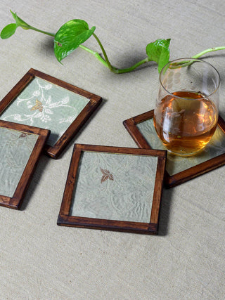  - Material Coaster sets in  color