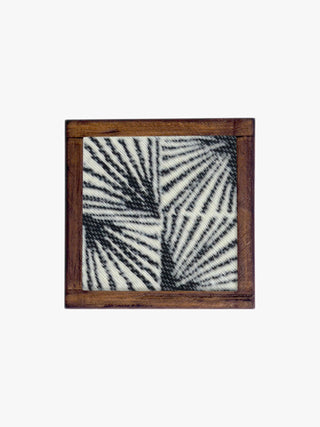 Monochrome Elegance Cotton Coaster Home Yarn