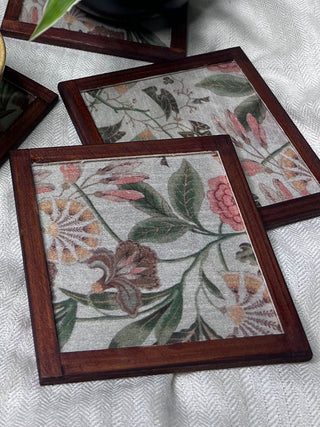 Woodland Whimsy Silk Coasters Home Yarn