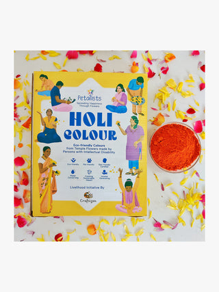 Petalists Holi Colour: 1KG Box Orange Craftizen Designs