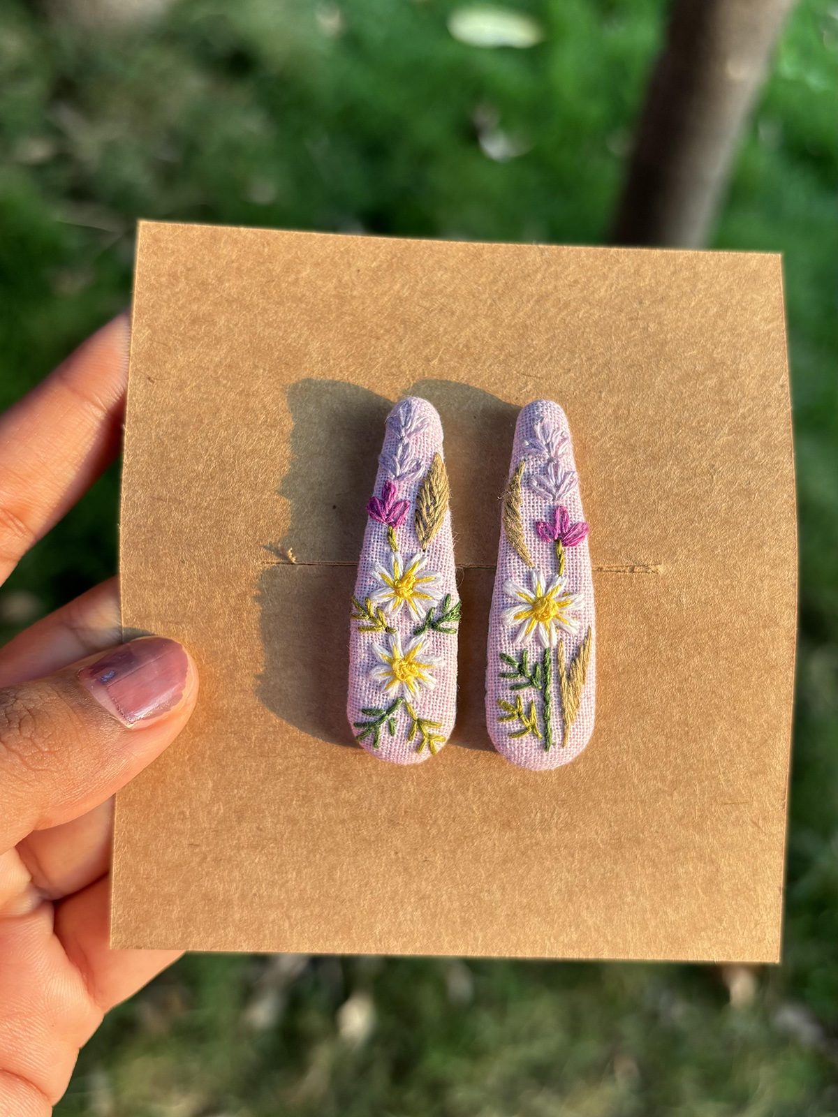 Botanical Hairpins - Set of 2 image 2