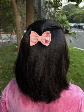 Hairbow Combo Light Peach - Set of 2