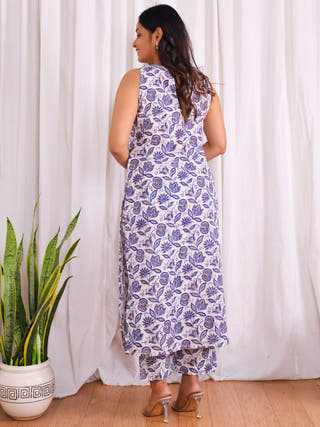 Tessa HandBlock Print Cotton Suit Set