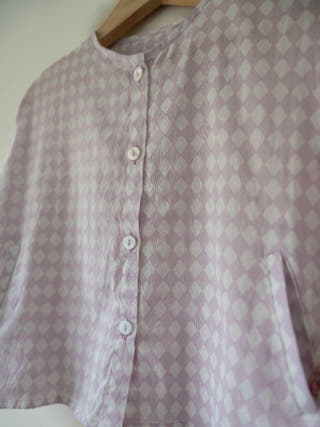 Shared Secrets Co-Ord In Lilac Rhombus